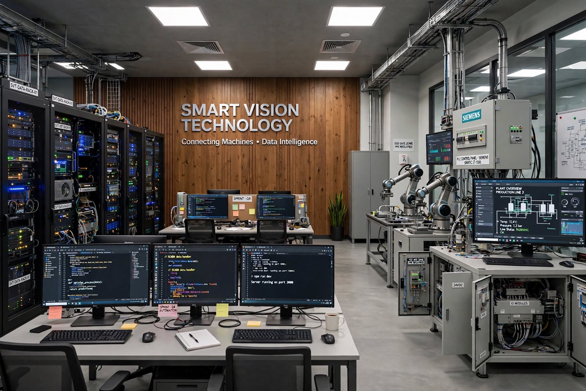 Industrial automation team