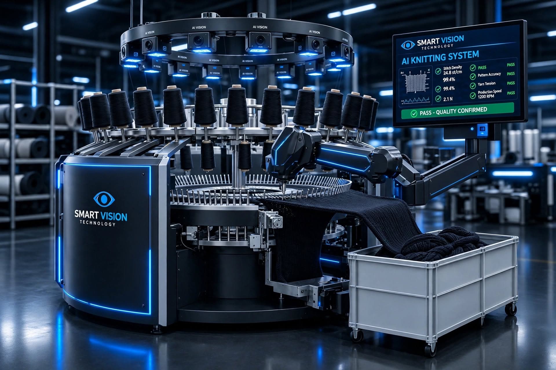 AI-Powered Knitting System